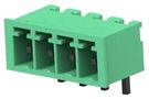 TERMINAL BLOCK, HEADER, 23WAYS, TH R/A 2-284513-3