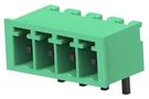 TERMINAL BLOCK, HEADER, 22WAYS, TH R/A 2-284513-2