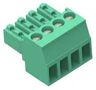 TERMINAL BLOCK, PLUGGABLE, 10WAYS, 14AWG 1-284506-0