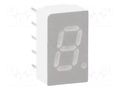 Display: LED; 7-segment; 7.62mm; 0.3"; No.char: 1; red; 0.315÷0.6mcd BROADCOM (AVAGO) HDSP-A101