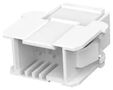 PLUG HOUSING, 3POS, POLYAMIDE 6, NATURAL 1955416-1