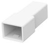 PLUG HOUSING, 1POS, POLYAMIDE 6, NATURAL 3-180916-0