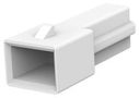 RCPT HOUSING, 1POS, NYLON 6.6, NATURAL 521744-1