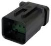 AUTOMOTIVE HOUSING, 8POS, RCPT, PBT GF 776538-4