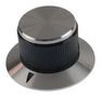 KNOB, STRAIGHT KNURL, 12.7MM 7-1437622-7