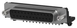 D SUB CONNECTOR, RCPT, 25POS, TH 5747846-5