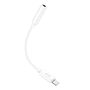 Audio cable 3.5mm jack to iPhone Foneng BM20 (white), Foneng BM20 White