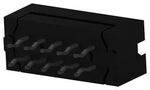 CONNECTOR, HEADER, 10POS, 2ROW, 2.54MM 1-111382-4