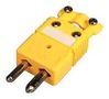 THERMOCOUPLE CONNECTOR, K TYPE, PLUG OSTW-KI-M
