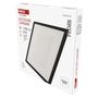 LED luminaire FLORI square, black, 18W, neutral white, EMOS ZM1406 8592920132463