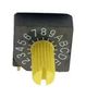 ROTARY CODED SW, HEX, 16POS, 0.1A, 5VDC SD-1111