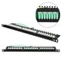 Extralink CAT6 UTP 0.5U | Patchpanel | 24 port, EXTRALINK EX.9663