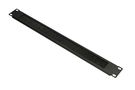Extralink | Cable organizer | 1U with brush, black, EXTRALINK EX.9670 5902560369670
