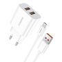 Fast charger Foneng 2x USB EU45 12W + USB Micro cable, Foneng EU45 Micro