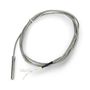 High temperatura probe PT100 - 100Ω 6x50mm metal braid SES-07473