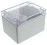 SMALL ENCLOSURE, SMALL, PC, GREY/CLEAR 1554G2GYCL