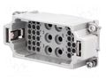 Connector: HDC; contact insert; male; 10A,40A; 160V,690V; size 16B HARTING 09380423001