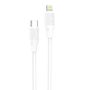 USB cable for Lightning Foneng X80, 27W, 1m (white), Foneng X80 Type-C to iPhone