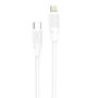 USB cable for Lightning Foneng X80, 27W, 1m (white), Foneng X80 Type-C to iPhone