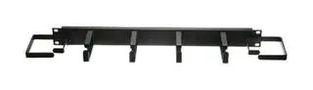 L-COM 19" CABLE MANAGEMENT PANEL WITH 5 METAL D-RINGS 1U 29AH3144 RP00010-1