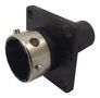 CIRCULAR CONN, RCPT, 3POS, WALL MOUNT UTG0103P.