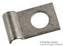 CABLE CLAMP, STEEL, TIN, 15.88MM L X 9.53MM W, PK100 139