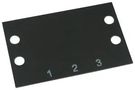 TERMINAL BLOCK MARKER, 1 TO 3, 11.13MM MS-3-141