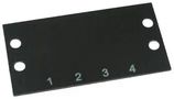 TERMINAL BLOCK MARKER, 1 TO 4, 11.13MM MS-4-141