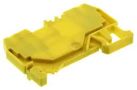 TERMINAL BLOCK, DIN RAIL, 2 POSITION, 28-12AWG, YEL 280-906
