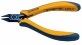 EUROline side cutters, 125 mm, with slim pointed head, bicoloured handguard 3-656-14