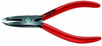 End cutters, 125 mm, without side face, burnished, orange insulation 3-906-12