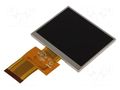 Display: TFT; 3.5"; 320x240; Illumin: LED; Dim: 76.9x63.9x3.3mm DISPLAY ELEKTRONIK DEM320240C-TMH