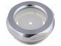 Level indicator; Inspect.hole dia: 32mm; G 1 1/4"; aluminium ELESA+GANTER GN743-32-G11/4-A