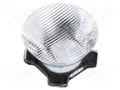 LED lens; round; transparent; 7.5/55°; Mounting: adhesive tape LEDIL CA11266