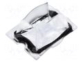 LED lens; rectangular; plexiglass PMMA; transparent; H: 9mm LEDIL CA11256