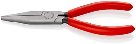 KNIPEX 30 11 160 SB Long Nose Pliers plastic coated black atramentized 160 mm (self-service card/blister) 30 11 160 SB 4003773010982