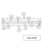 LED cherry light chain – 2.5 cm balls, 4 m, outdoor and indoor, cool white, timer, EMOS D5AC01 8592920096093