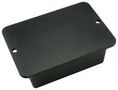BOX, ABS, FLANGED, BLACK PBL2