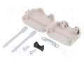 Enclosure for connectors: D-Sub; D-Sub 15pin,D-Sub HD 26pin MH CONNECTORS MHDPPK15-LG-K