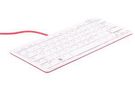 RASPBERRY PI KEYBOARD, RED/WHITE, DE RPI-KEYB (DE)-RED/WHITE