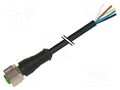 Cable: for sensors/automation; M12; PIN: 12; straight; 3m; plug MURRELEKTRONIK 7000-19041-7020300