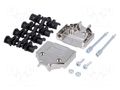 Enclosure for connectors: D-Sub; D-Sub 15pin,D-Sub HD 26pin MH CONNECTORS MHDTPK15-K