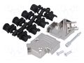 Enclosure for connectors: D-Sub; D-Sub 9pin,D-Sub HD 15pin MH CONNECTORS MHD45ZK9-K
