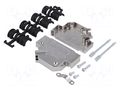 Enclosure for connectors: D-Sub; D-Sub 50pin,D-Sub HD 78pin MH CONNECTORS MHD45ZK50-K