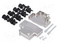 Enclosure for connectors: D-Sub; D-Sub 25pin,D-Sub HD 44pin MH CONNECTORS MHD45ZK25-K