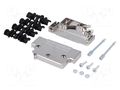 Enclosure for connectors: D-Sub; D-Sub 37pin,D-Sub HD 62pin MH CONNECTORS MHD45PK37-K