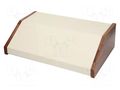 Enclosure: desktop; 1456; X: 356mm; Y: 259mm; Z: 102mm; aluminium HAMMOND HM-1456PK4WHCWW