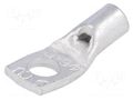 Tip: ring tube; M5; 6mm2; crimped; for cable; tinned; L: 23mm; copper OUNEVA VA01-0033