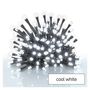 LED Christmas chain, 5.6 m, 3x AA, outdoor and indoor, cool white, timer, EMOS D4FC02 8592920121863