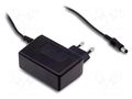 Power supply: switching; mains,plug-in; 24VDC; 1.67A; 40W; 88% MEAN WELL SGA40E24-P1J